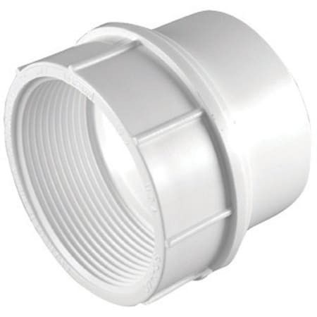 Charlotte Pipe And Foundry Charlotte Pipe Schedule 30 3 in. FPT X 3 in. D Hub PVC Pipe Adapter 1 pk PVC011010600